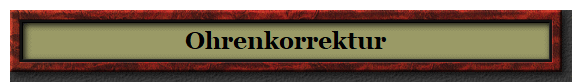 Ohrenkorrektur